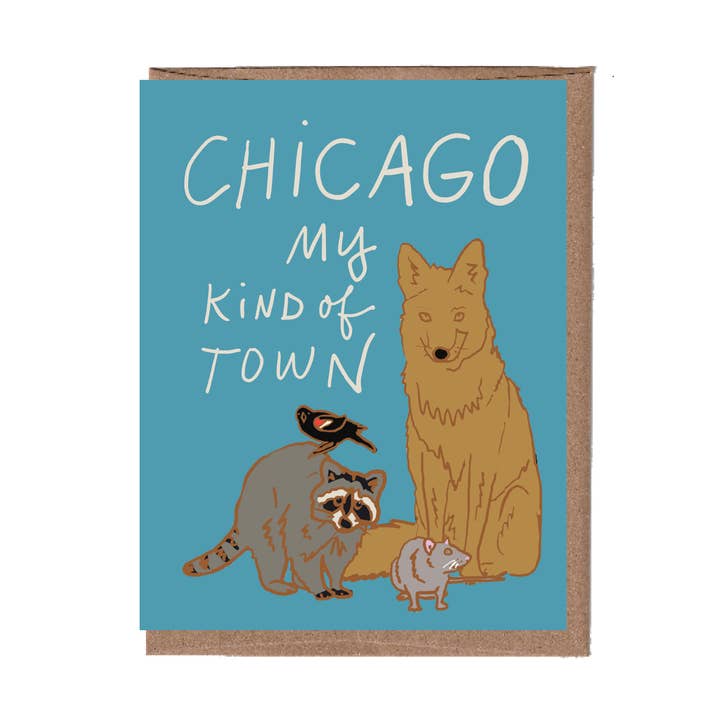 La Familia Green - Vente Carte de vœux classique - Carte de vœux My Kind of Town, ville/État0