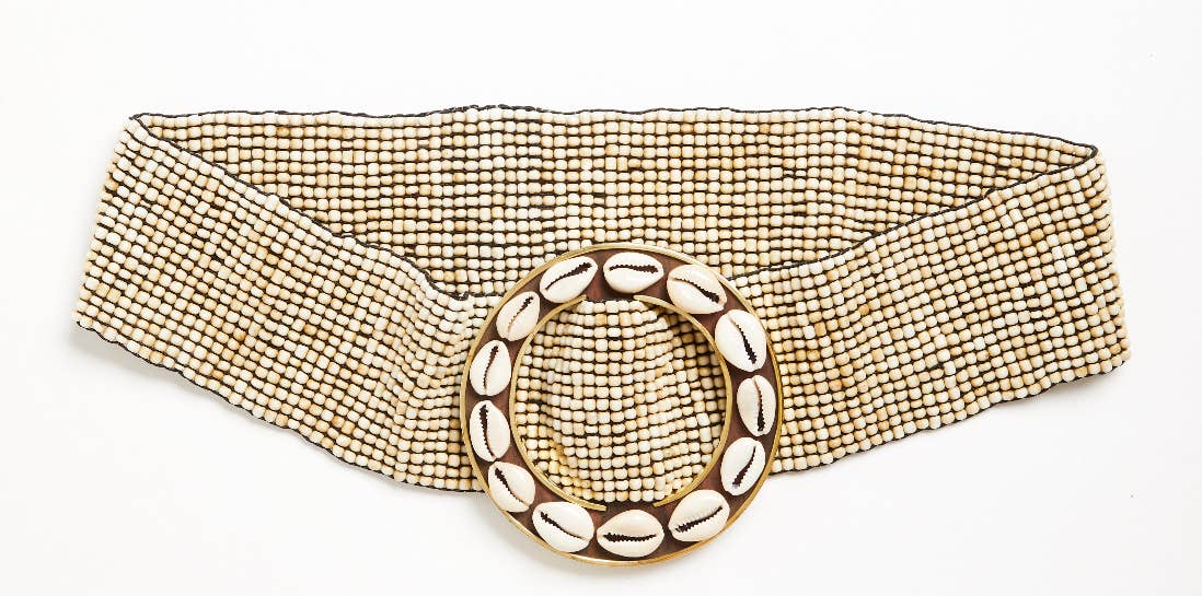 Mare Sole Amore - Wholesale Belt - Women's - Cowry Stretch Belt6