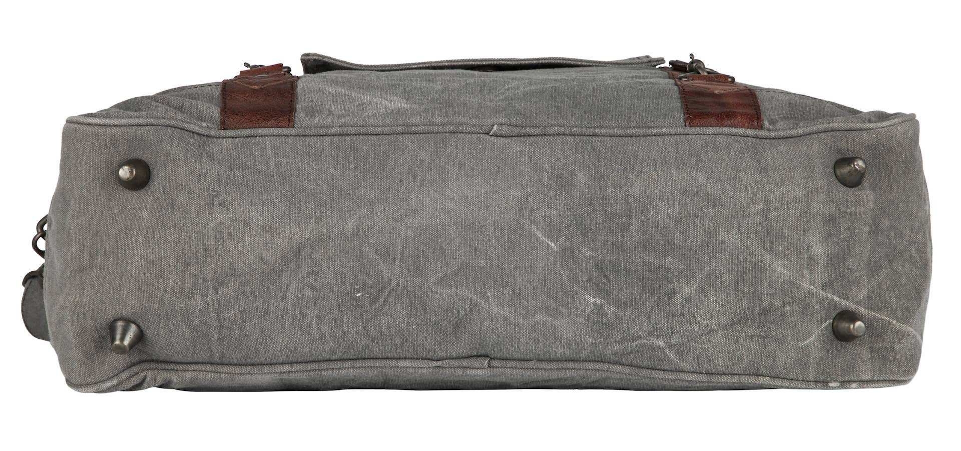 Mona B. - Wholesale Weekender Bag - Women's - Dream Create Inspire Up-Cycled Canvas Weekender Bag5