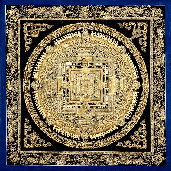 Kalachakra Mandala Thangka - Poder de la Paz Universal para venta al por mayor de Boudha Stupa Thanka Centre