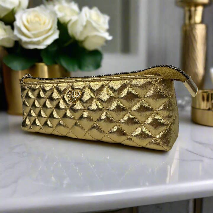 PurseN (new) - Venta al por mayor Bolsa para maquillaje - Estuche Sleek Stash Go-To - 24 Quilates3