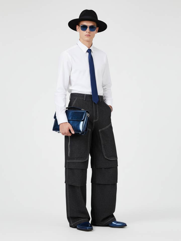 Men's Trousers SOHO COUTURE BYMANYC ® New York for wholesale by BYMANYC NEW YORK