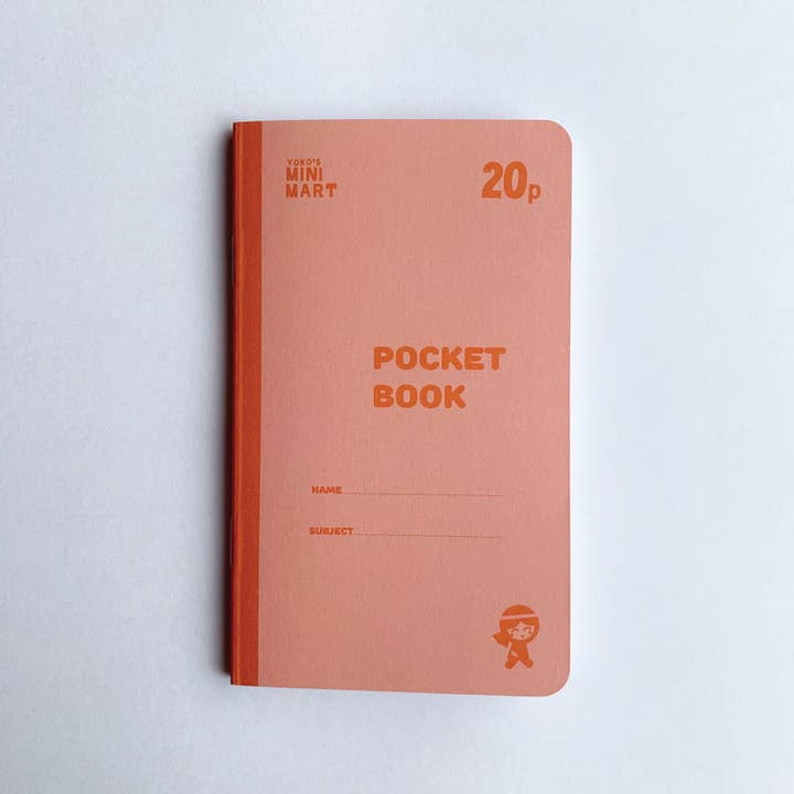 Pink Mini Mart Pocket book for wholesale by Yoko's Mini Mart