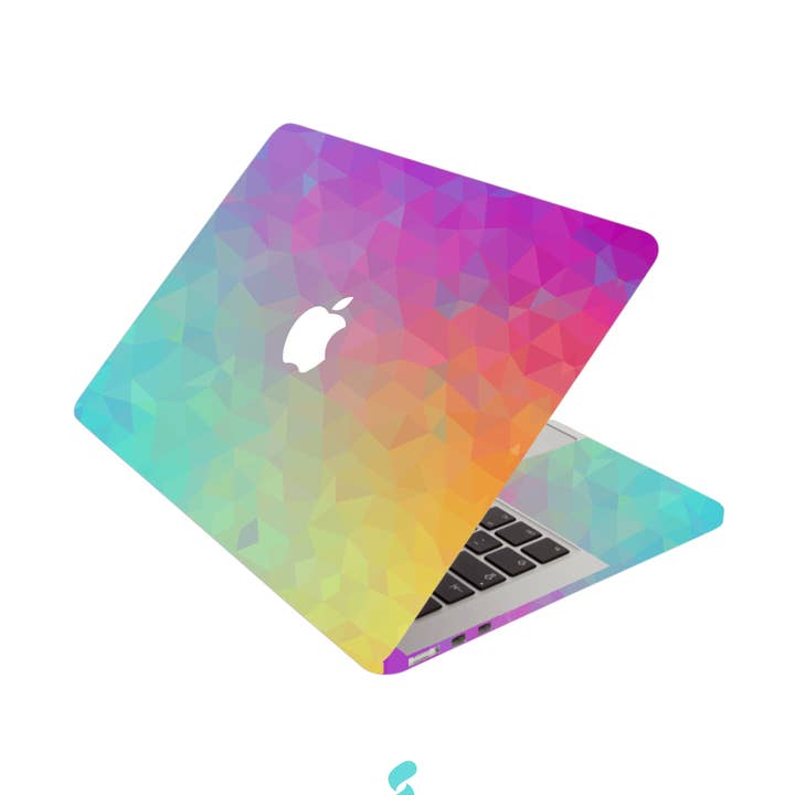 StyleWrap – wholesale Laptop/tablet case – Women's – MacBook Pro - Geometric Rainbow0