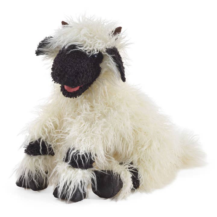 Walliser Schwarznasen Schaf 3237 / Valais Blacknose Sheep für den Großhandel von FOLKMANIS-PUPPETS