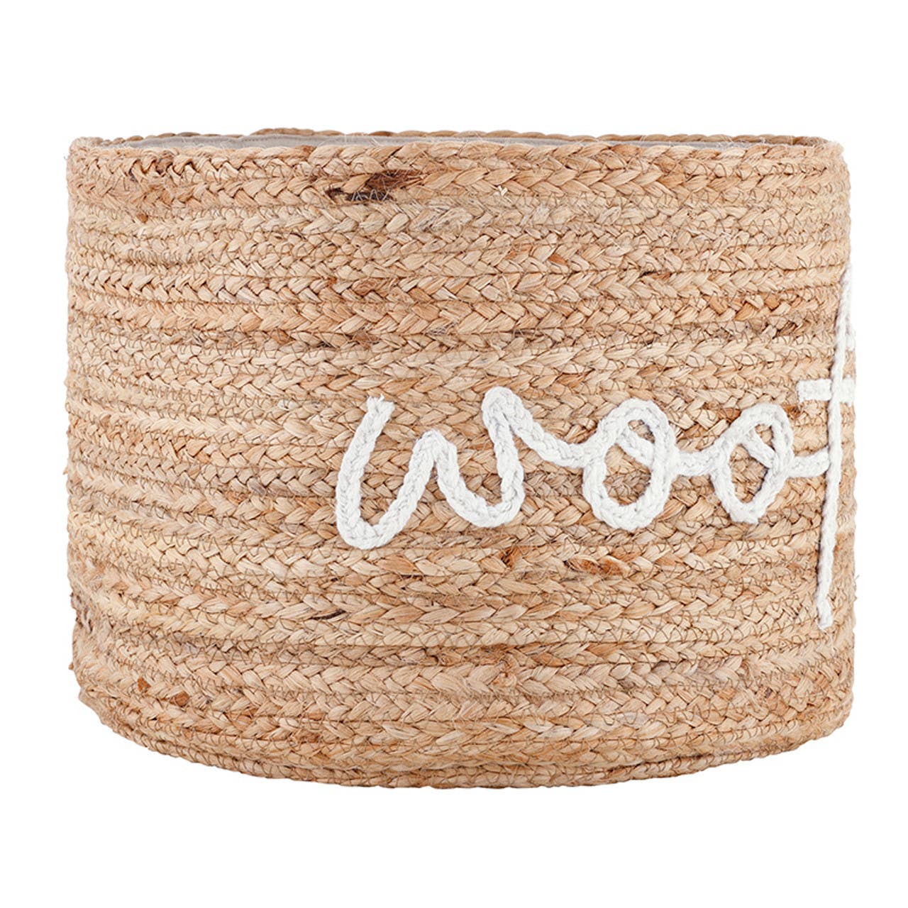 Santa Barbara Design Studio by Creative Brands - Wholesale Basket - Face to Face Jute Basket - Woof2