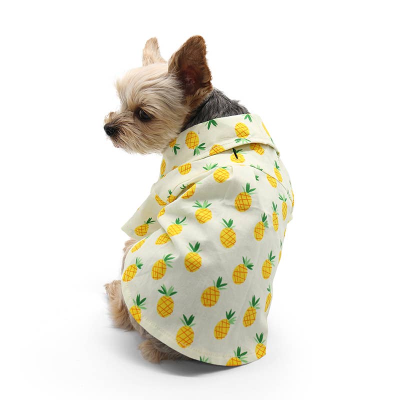 Dogo Pet - Wholesale Pet Shirt - Dog - Pineapple Shirt Yellow1