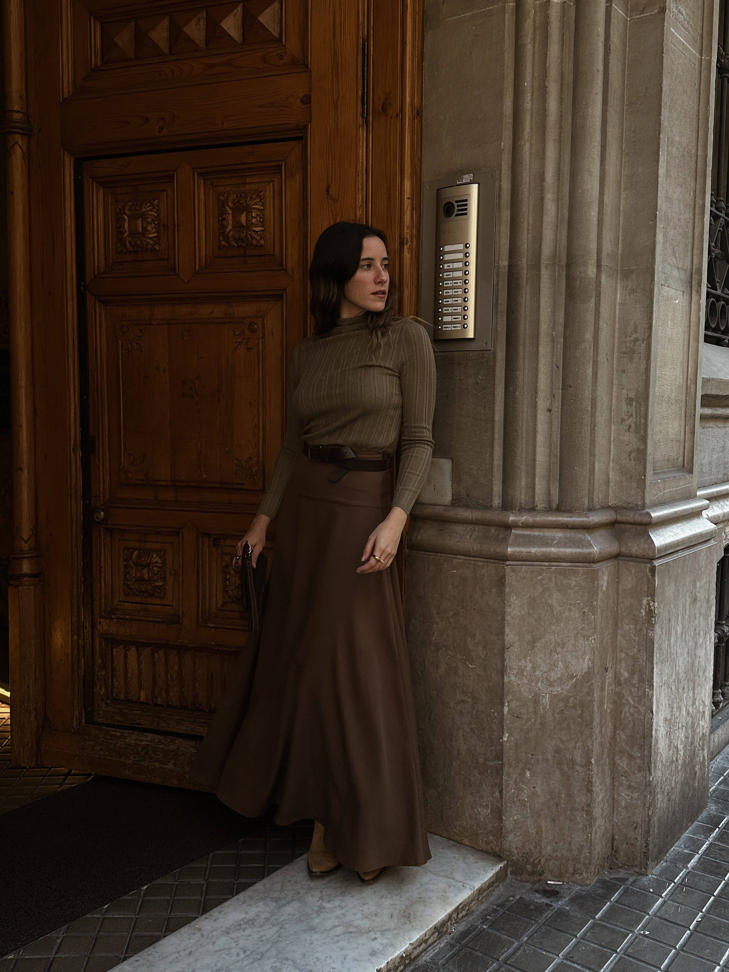 Green Joseph Skirt for wholesale on Faire4