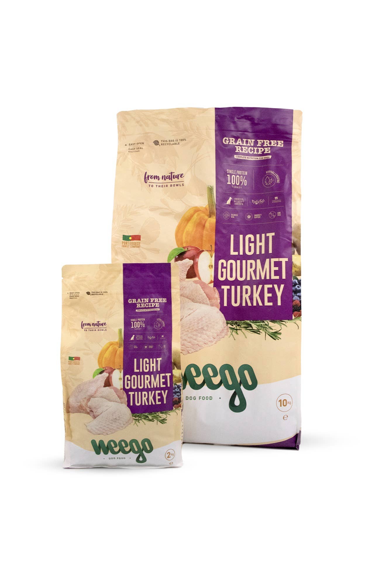Weego - Wholesale Pet Food - Dog - Weego Grain Free Dog Food Adult Gourmet Turkey3
