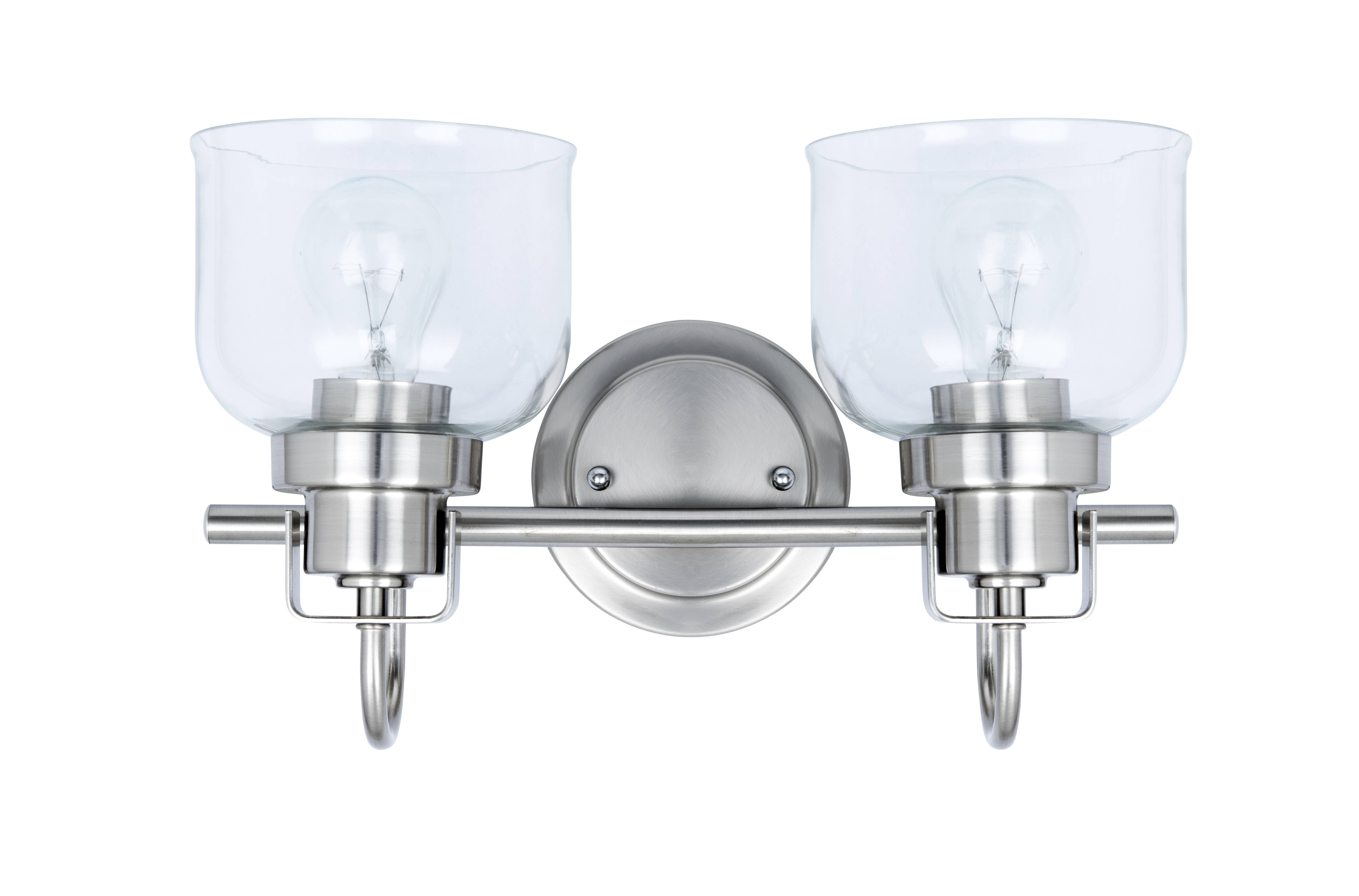 Brio Lighting - Wholesale Sconce - Sale -Brighton Nickel 2-Light Dimmable Vanity Bathroom Light9
