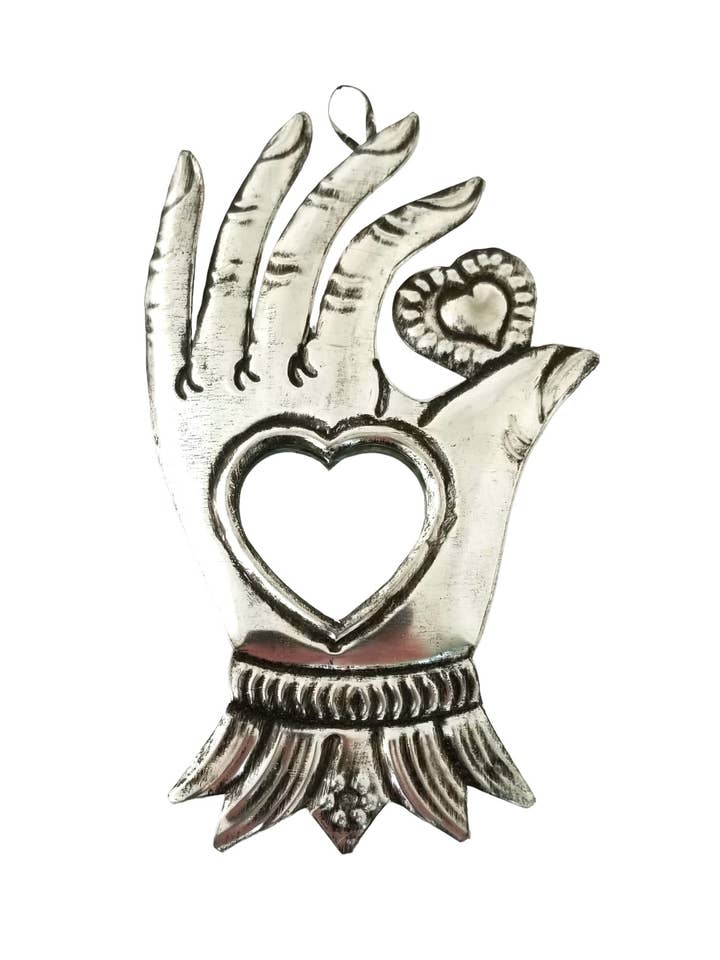 Miroir à main Tin pour la vente par Sedona Spirit