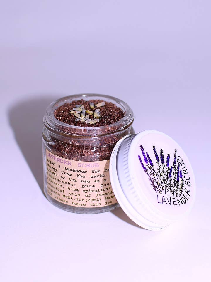 Lavender Scrub for wholesale by Garden Naked