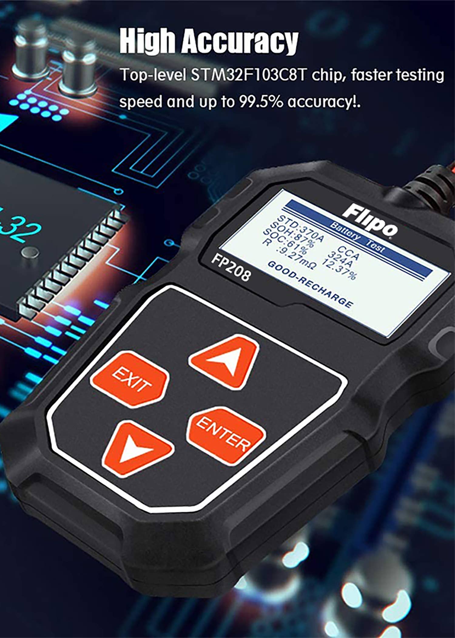 Flipo Group, Ltd. – wholesale Portable charger – All-In-One 12V Battery Tester1