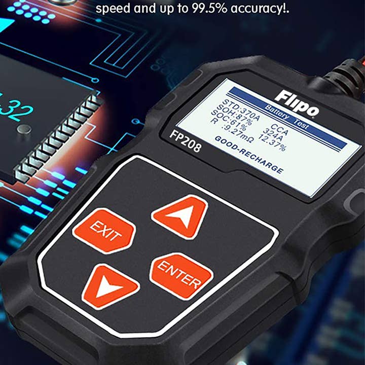 Flipo Group, Ltd. – wholesale Portable charger – All-In-One 12V Battery Tester1