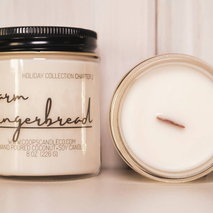 PAN DE JENGIBRE CALIENTE | 8 OZ para venta al por mayor de COOPS CANDLE CO