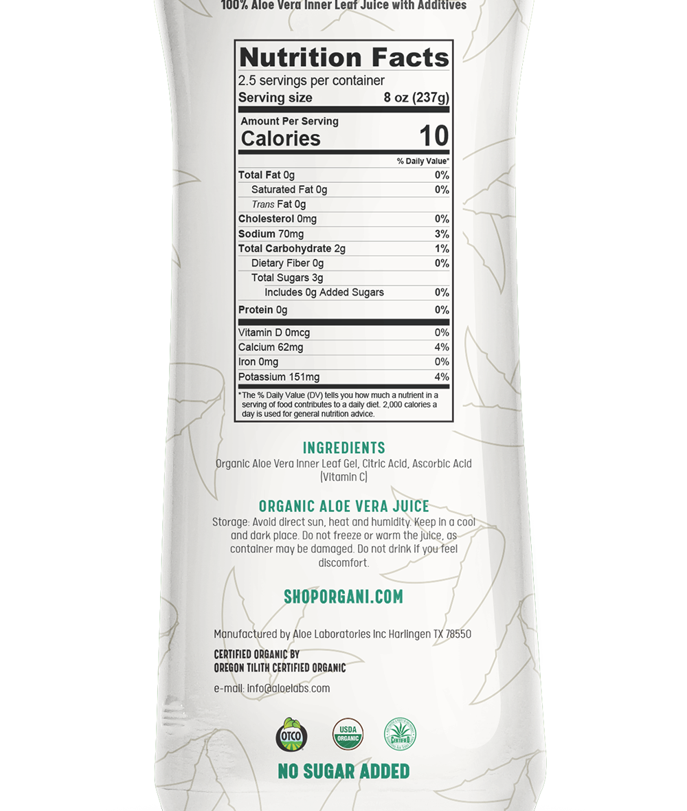 Organi – wholesale Fruit juice – Organi 99- Inner Leaf Juice 6 Pack2