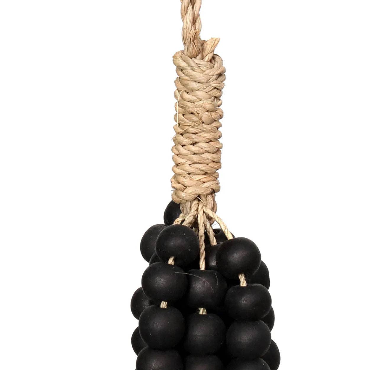 Bazar Bizar Living - Wholesale Decorative Tassel/Wall Drop - The Wooden Beads Tassel - Black4