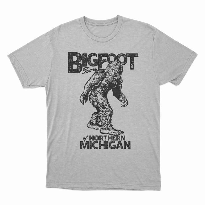 Live Love Michigan - Wholesale Screen Printed T-Shirt - Unisex - Bigfoot - Unisex Tee1