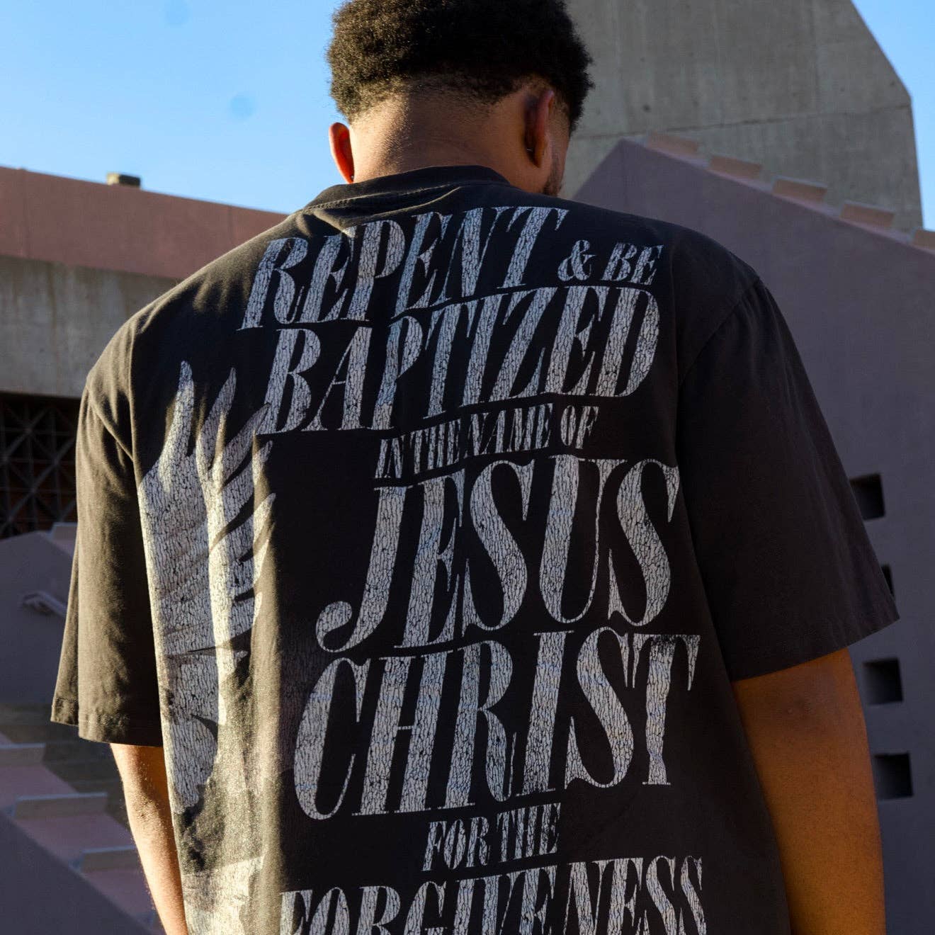 Malta Apparel LLC - Wholesale Screen Printed T-Shirt - Unisex - Holy Spirit [Dove] Wrap-Around Tee (Oversized Fit)14