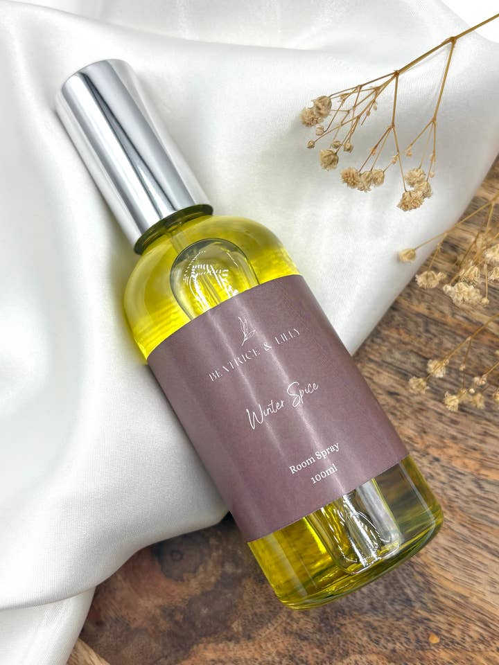 Winter Spice Room Spray, 100ml for wholesale by Beatrice & Lilly