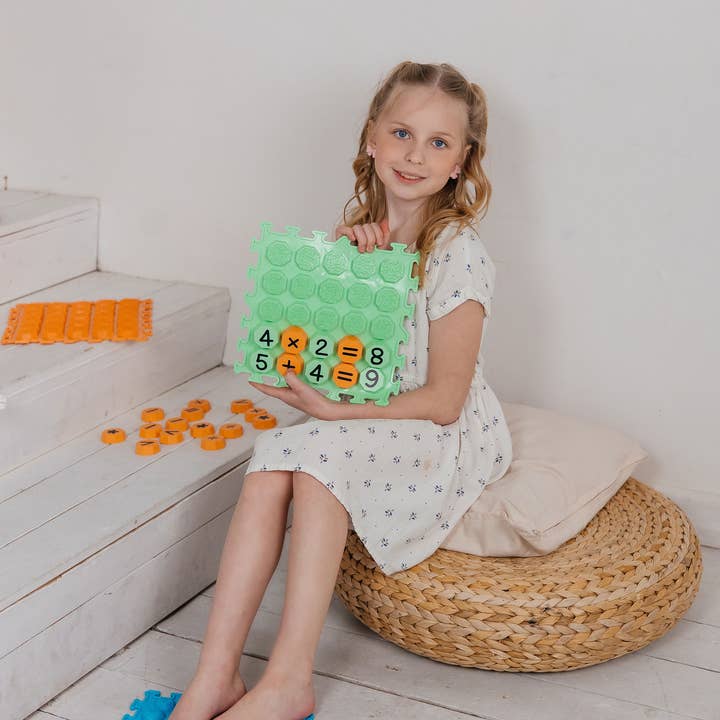 ORTONATURE - Wholesale Puzzle - Kids - Educational and Learning Puzzle mats set-game "COUNT & PLAY"4