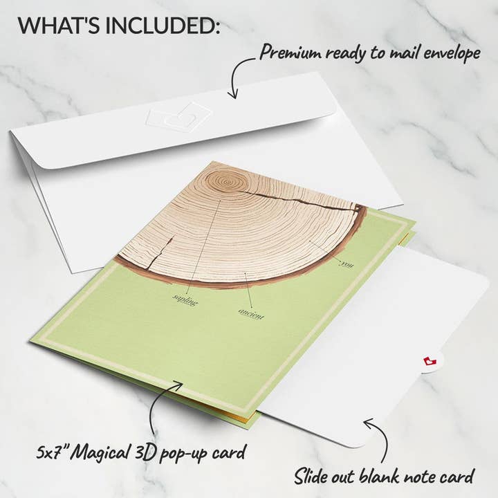 Lovepop Cards - Wholesale Everyday Greeting Card - Ringing In Another Year Birthday Pop-Up Card 5x7"6