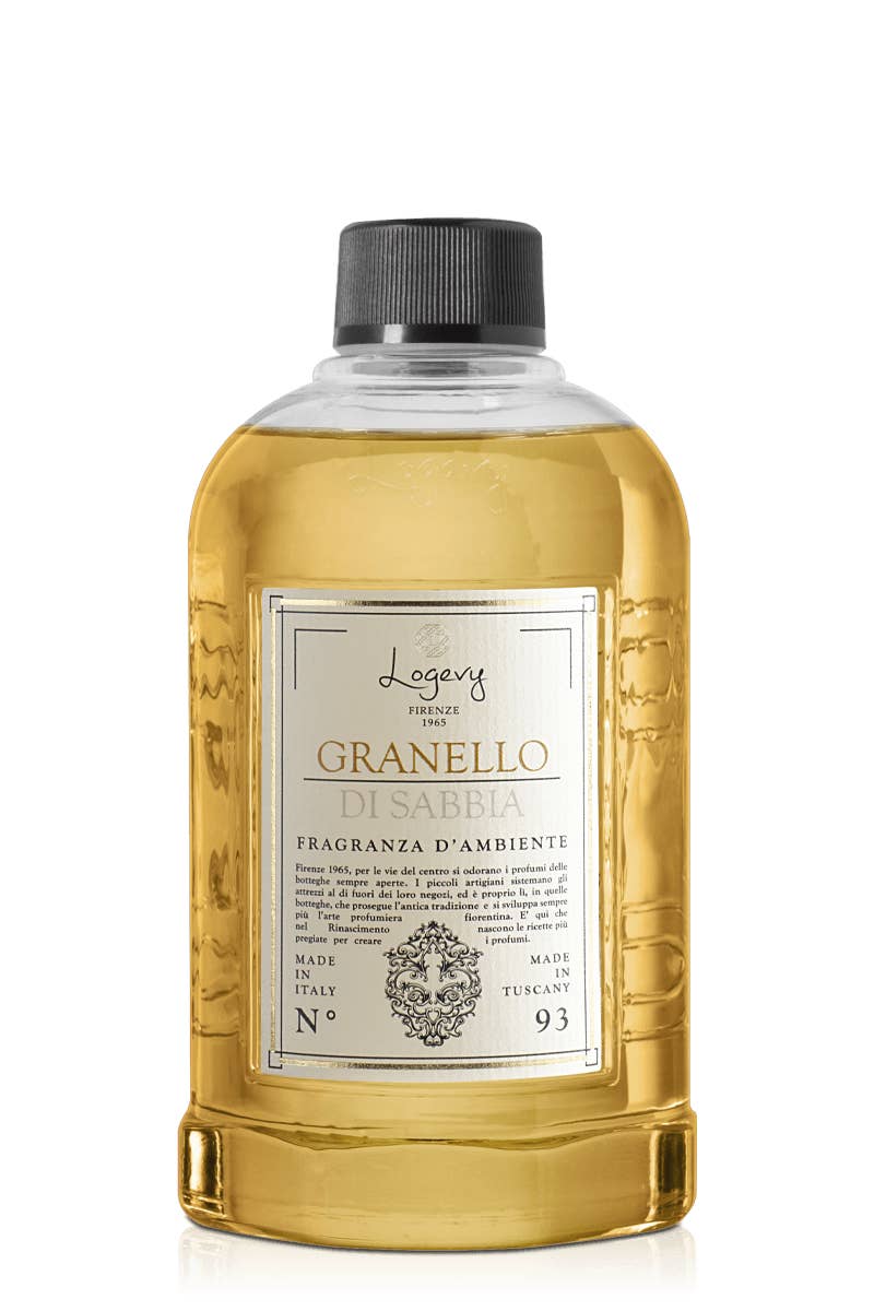 Logevy Firenze 1965 - Wholesale Fragrance Oil - Granello di Sabbia Room Fragrance 500ml Refill