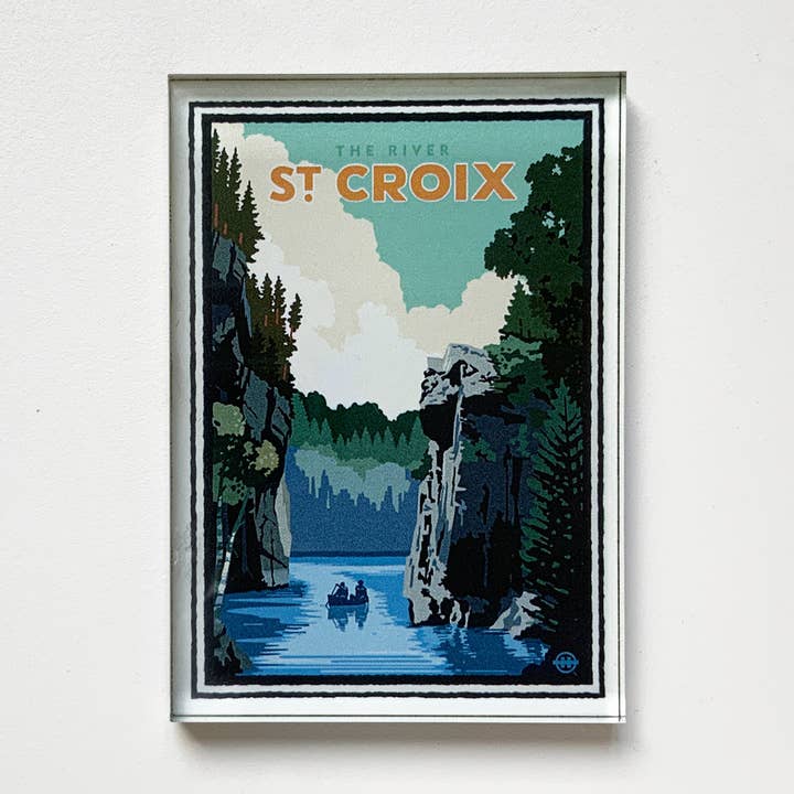 Landmark MN | St Croix Magnet for wholesale by Legendary Landmark Art Prints
