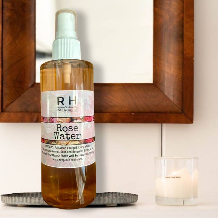 Raven’s Hearth - Wholesale Face & body mist/water - Rosewater Spray | Natural Facial Toner | Chemical-Free1