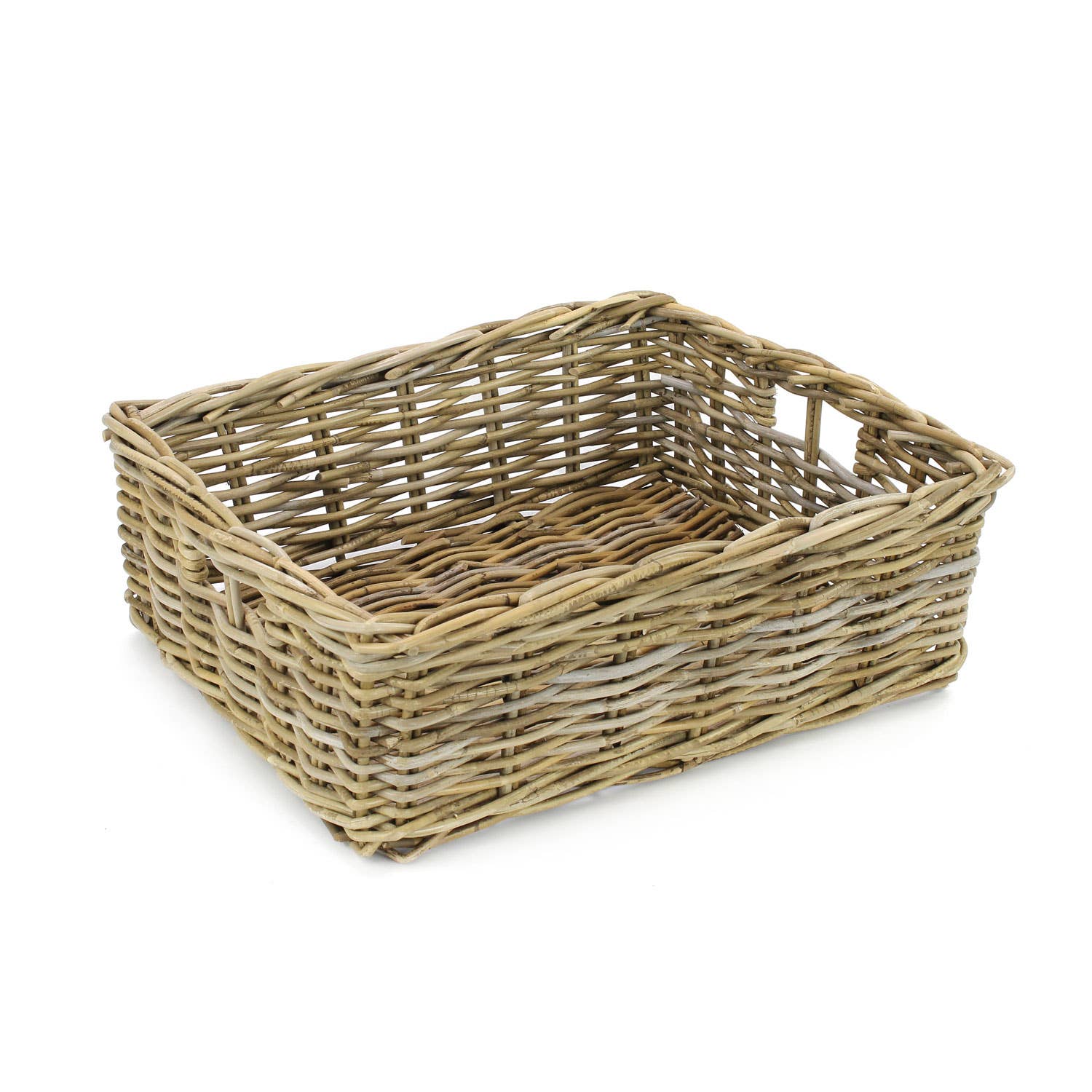 Gadsby – wholesale Basket – Set of 3 Rectangular Kubu Rattan Storage Display Baskets 2