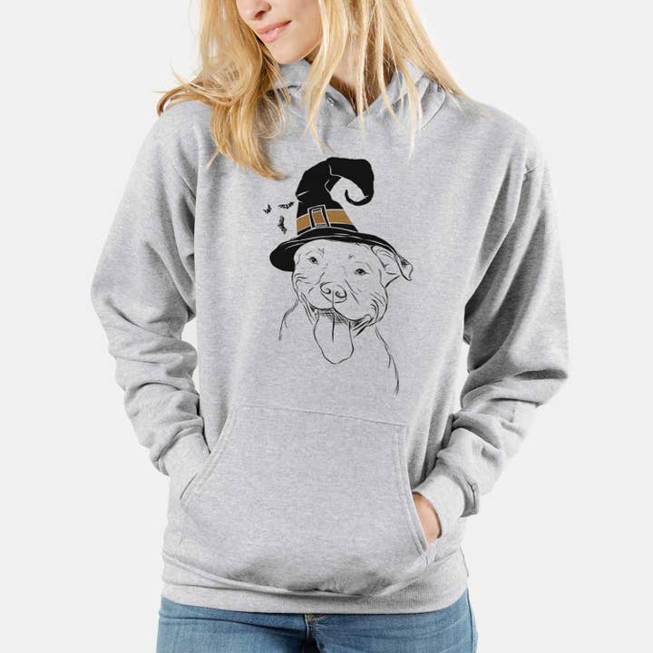 Witch Major the Pitbull - Unisex Hooded Sweatshirt for wholesale by Inkopious