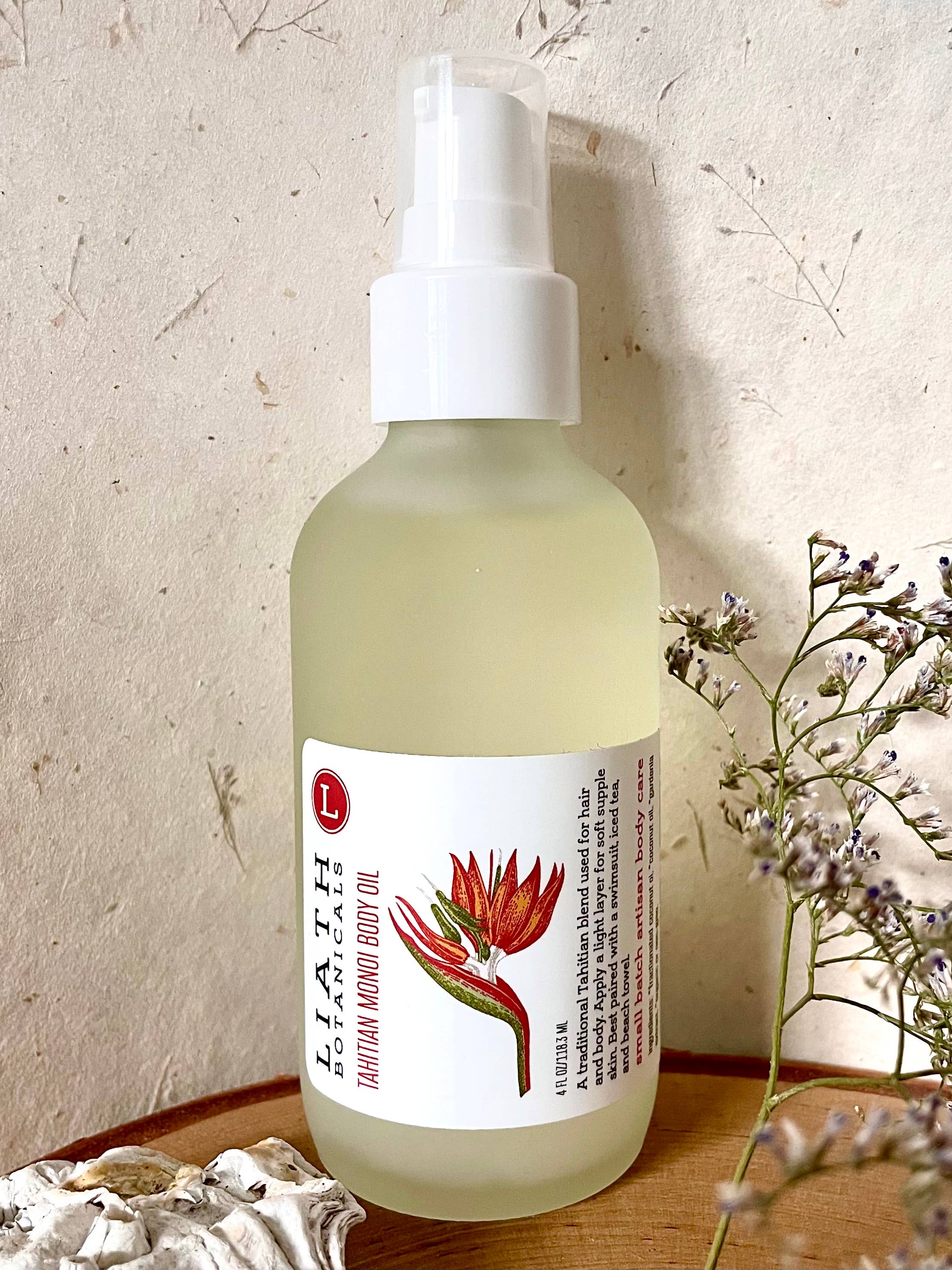 Liath Botanicals - Wholesale Bath/Body Oil - Tahitian Monoi Body Oil0