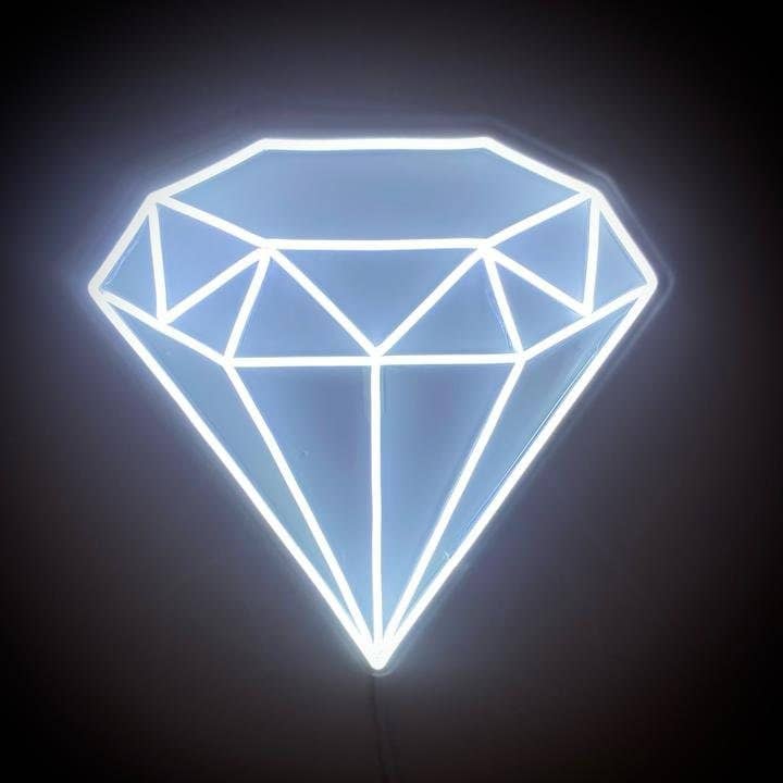 Enseigne Néon Diamant pour la vente par CityNeon