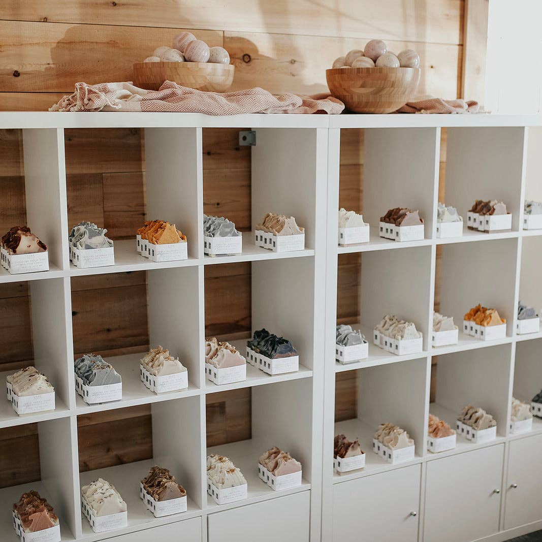 SOAK Bath Co - Wholesale Bar Soap - Lemon and Rosemary Soap Bar - Made in Canada7