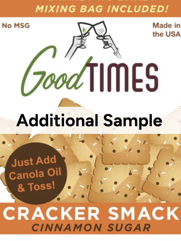 Cracker Smack® Cinnamon Sugar - Extra Sample for wholesale by Good Times