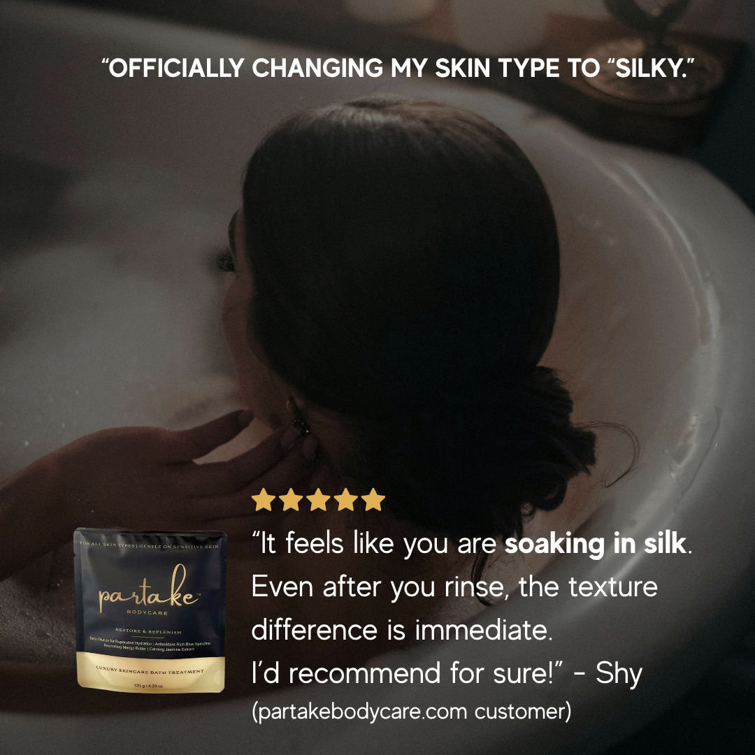 Partake Bodycare - Wholesale Bath Soak/Milk - The Skincare Soak™ – Foaming Bath Soak for Sensitive Skin5