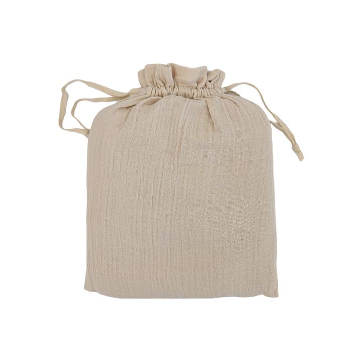 Summerville organic - Wholesale Bedding Set - Kids & Baby - Junior Bedding Set Sandshell Organic Cotton1