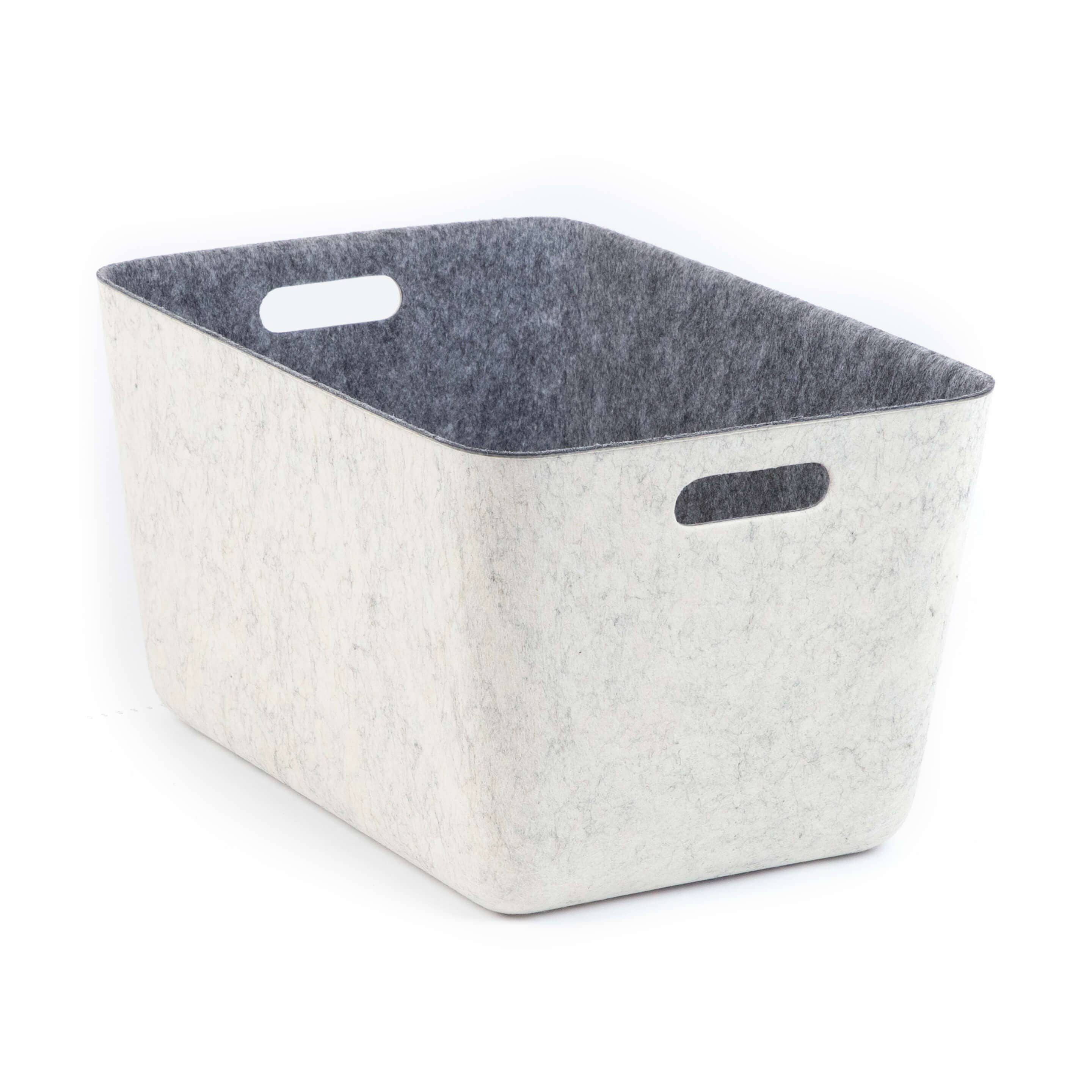 Three by Three Seattle - Wholesale Storage Bin - reSTAK recycled FELT storage medium tall0