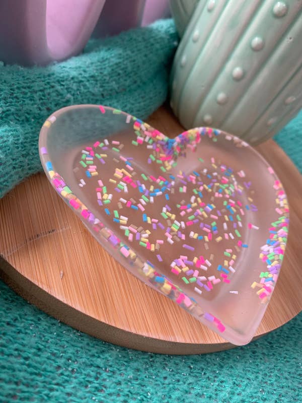 Heart Trinket Dish for wholesale by Katie Morags