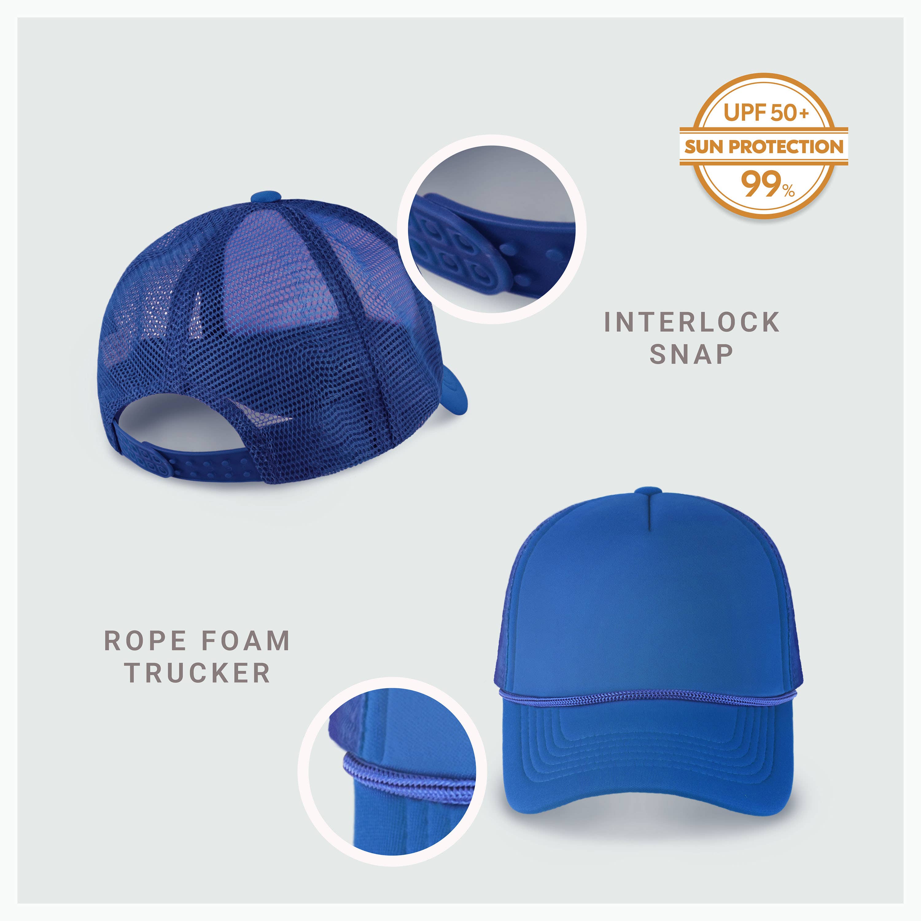 ChoKoLids - Wholesale Trucker Hat - Men's - CHOK.LIDS Foam Mesh Trucker Hat57