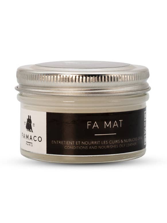 Famaco Schoencrème Gel Fa Mat - 50 ml voor wholesale door The Cobblers