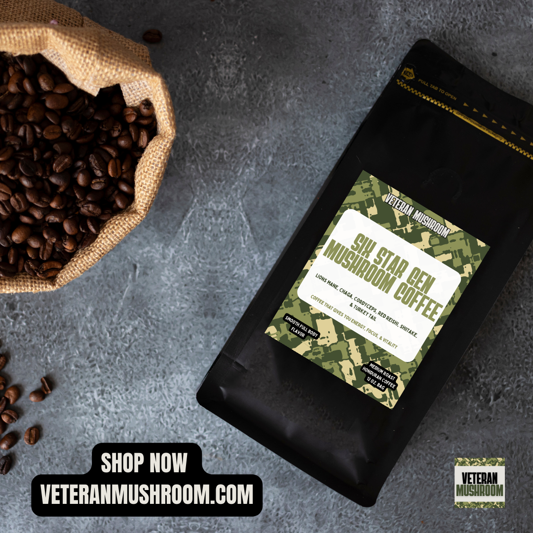Veteran Mushroom - Wholesale Gemalen koffie - Zes Sterren Gen Paddenstoelenkoffie3