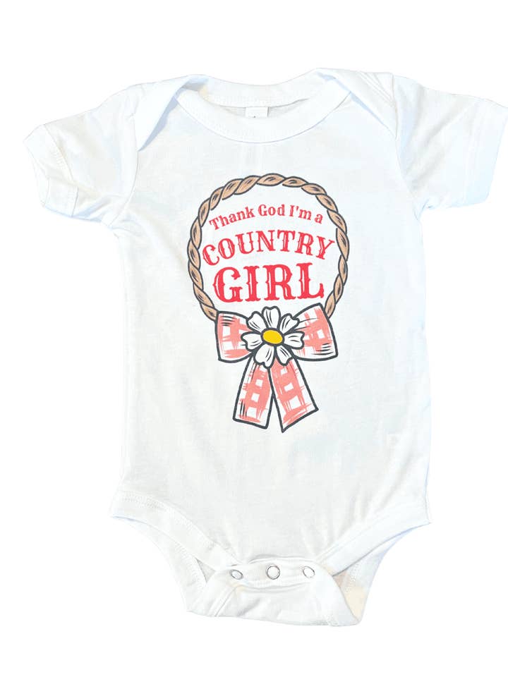 Little Hometown - Wholesale Bodysuit (Non-Footed) - Baby - Country Girl Onesie