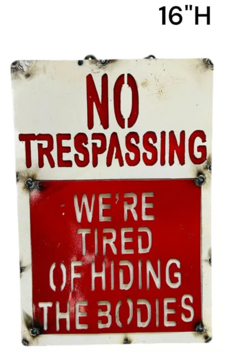 Rustic Farm - Wholesale Sign - 36-936- No Trespassing 0