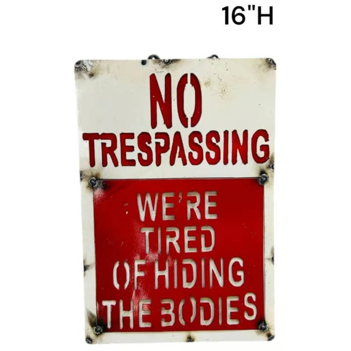Rustic Farm - Wholesale Sign - 36-936- No Trespassing
