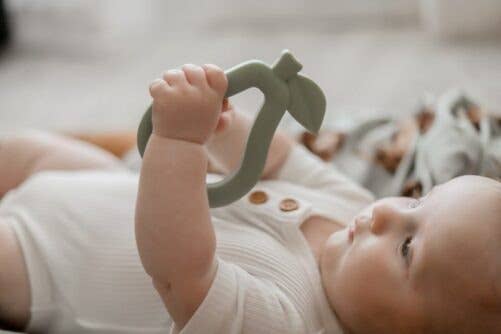 My Little Giggles - Wholesale Teether (Not Clip-On) - Baby - Silicone Pear Teether3