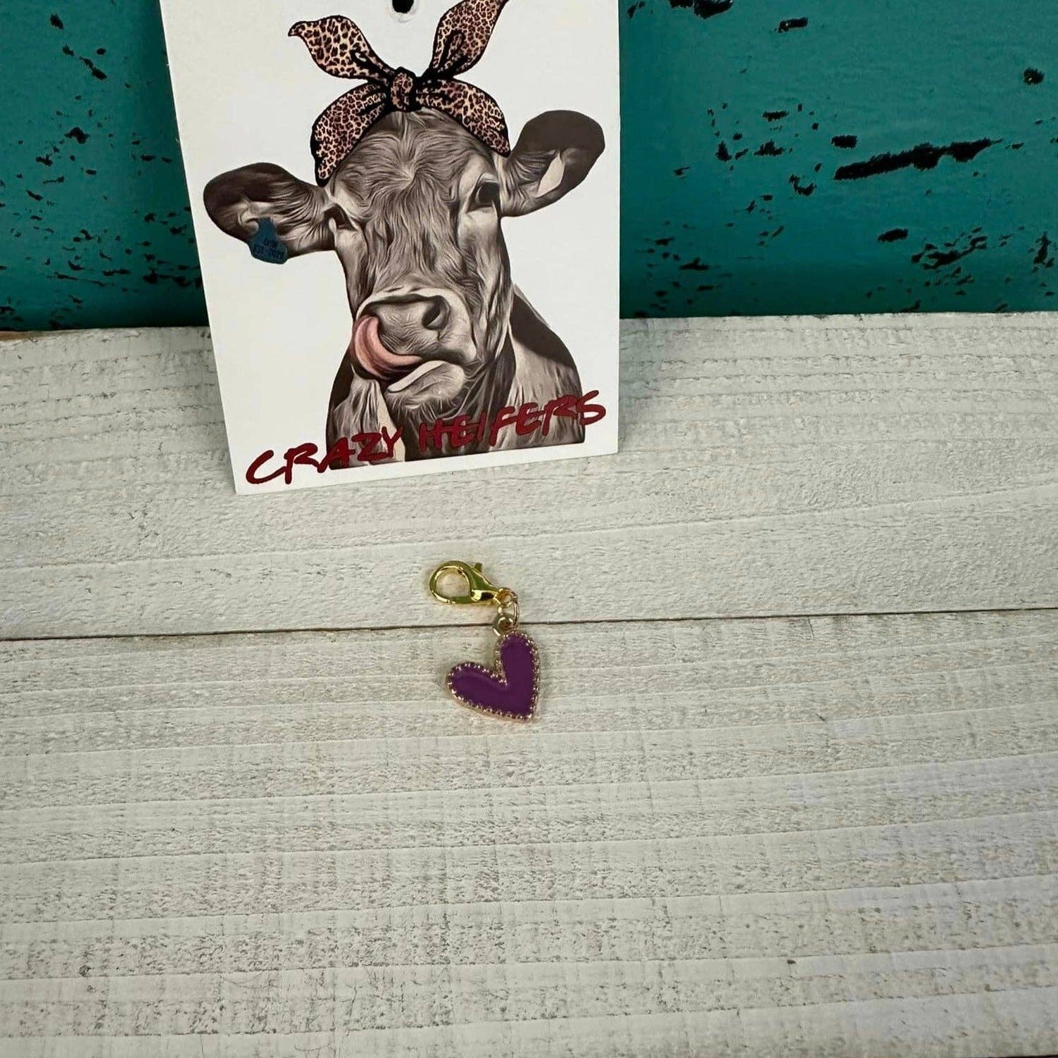 Crazy Heifers Wholesale - Wholesale Individual Charm/Pendant - Clip-on Charms Gold Tone V289