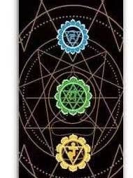 Hanging Banner: Chakra Metatron, Black for wholesale by Sansaara Living