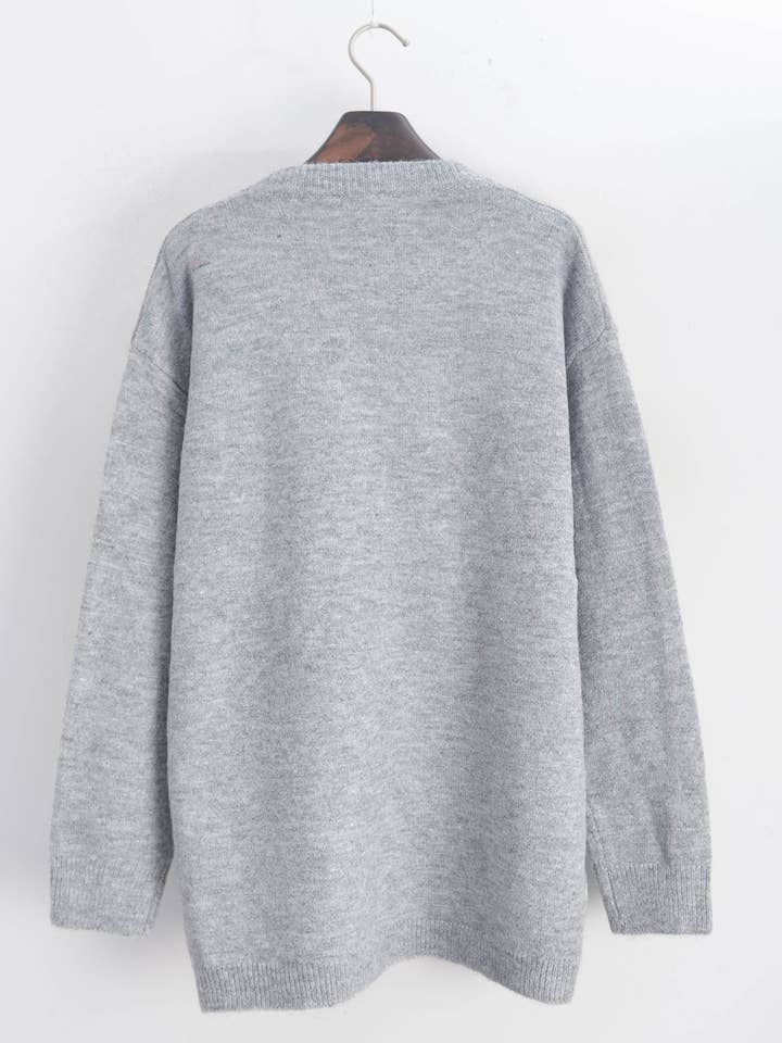 CY FASHION. LONDON - Wholesale Knitted jumper – Women′s - Face logo plain jumper 4