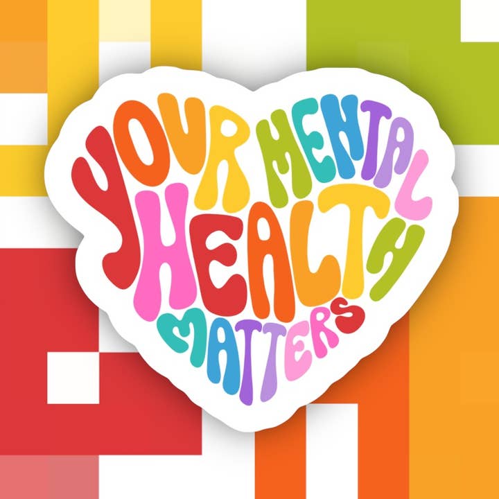 Ace the Pitmatian Co - Wholesale Sticker - Your Mental Health Matters Sticker0